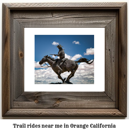 trail rides near me in Orange, California